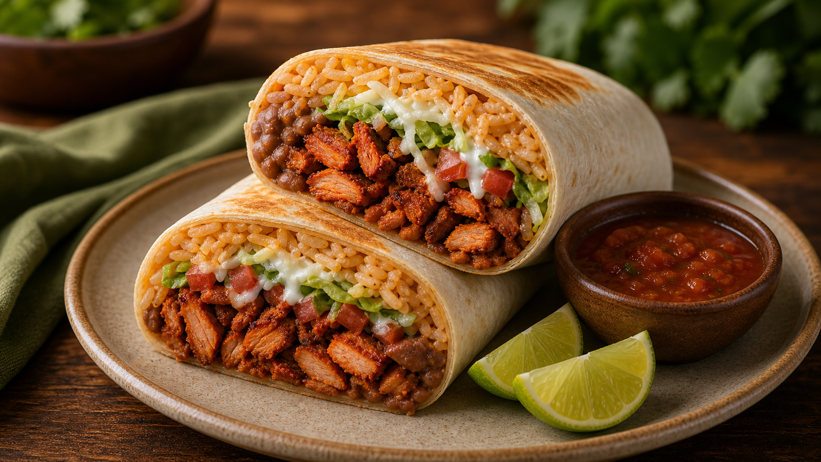 Al Pastor Burrito