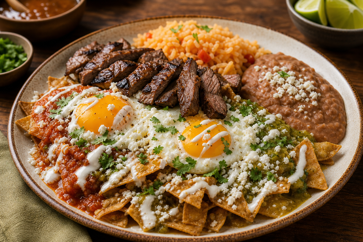 Chilaquiles con Huevo