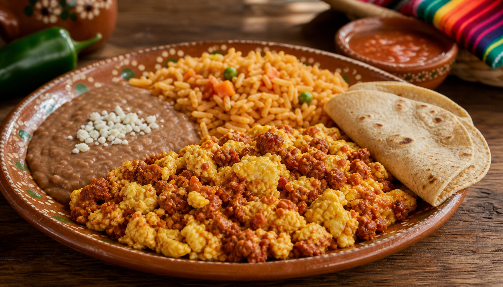 Huevos con Chorizo