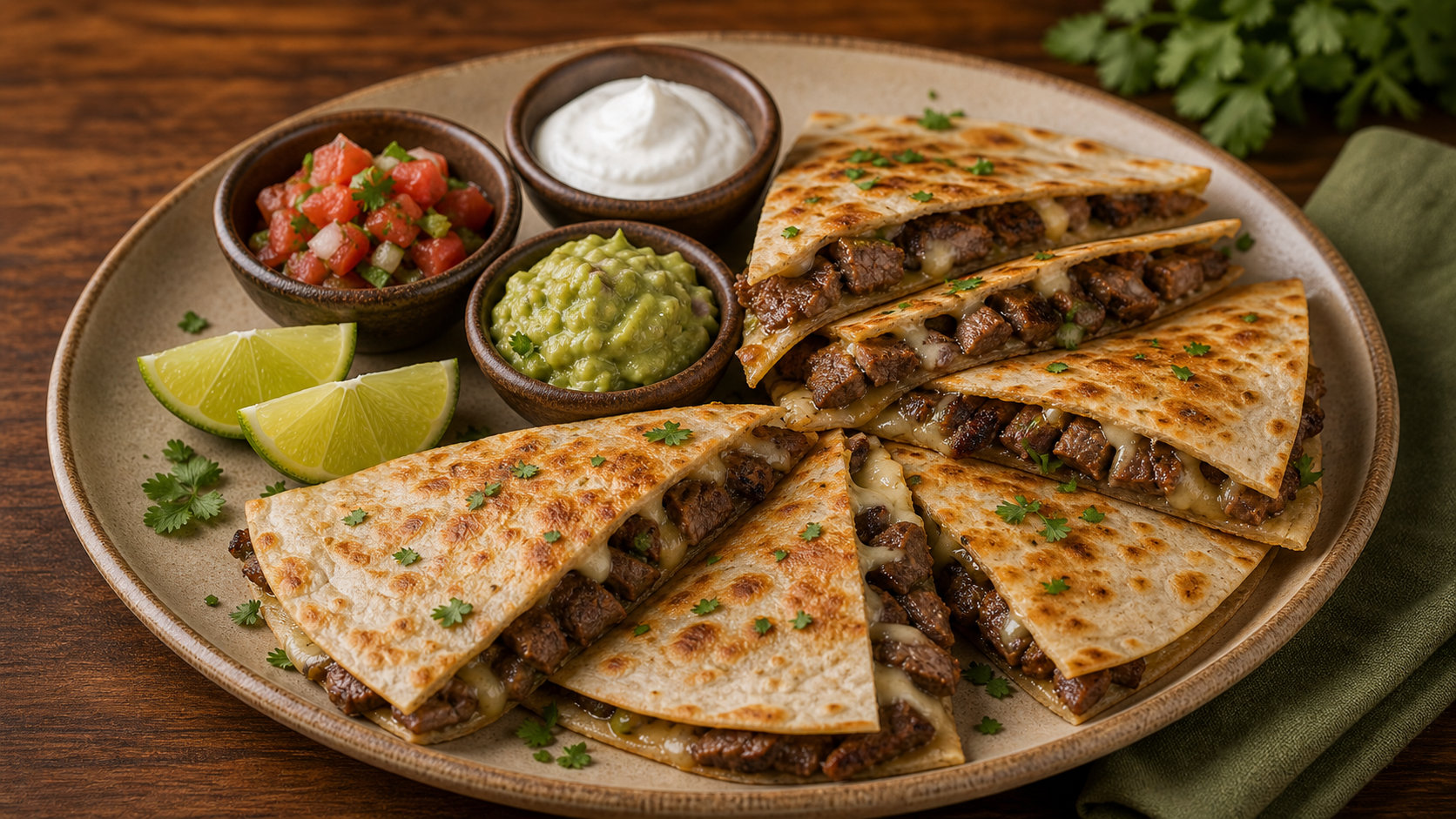 Small Steak Quesadilla