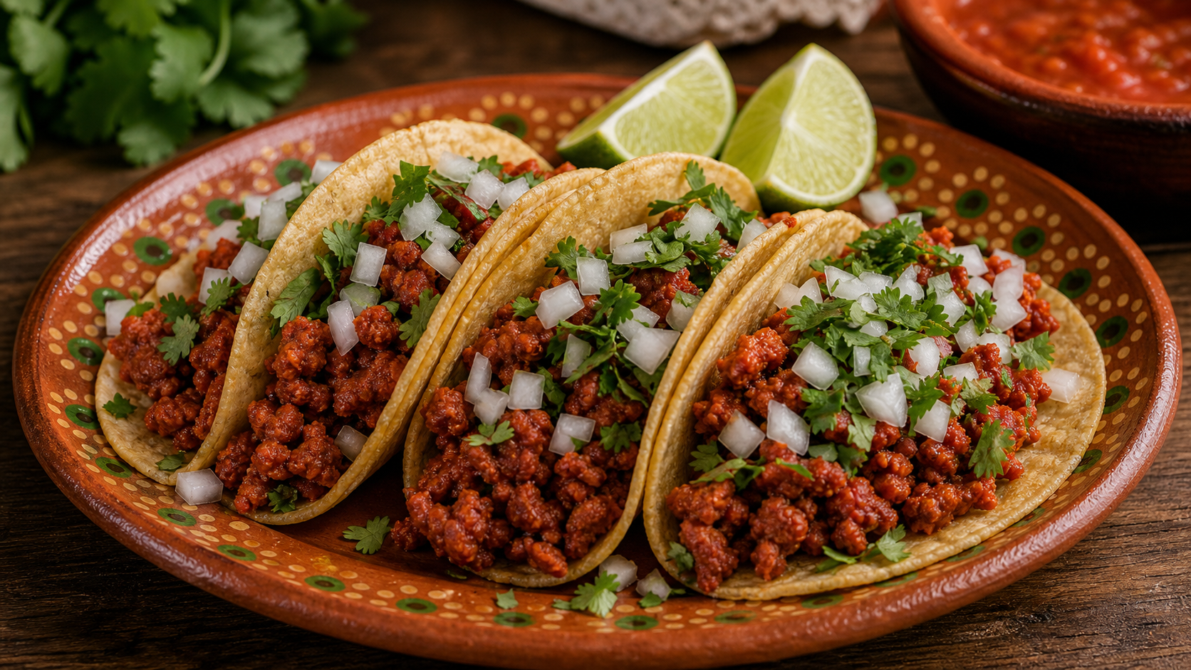 Chorizo / Mexican Sausage Taco