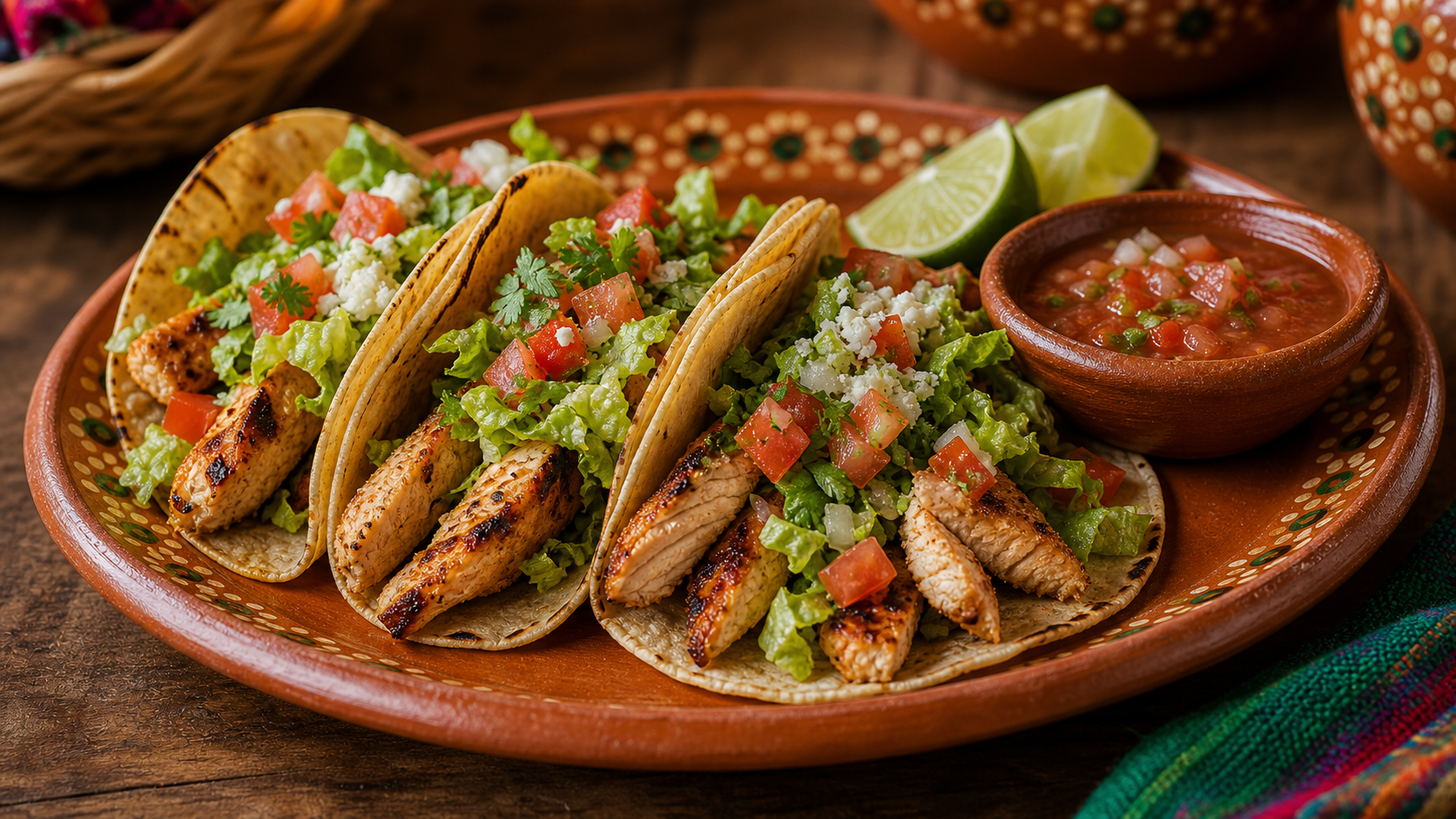 Grilled Chicken Taco